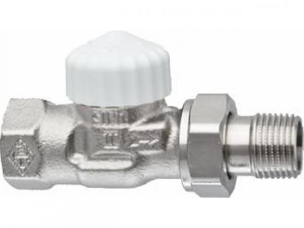Heimeier Ventilkörper, Dgf 3/8" V-exakt II, vernickelt.