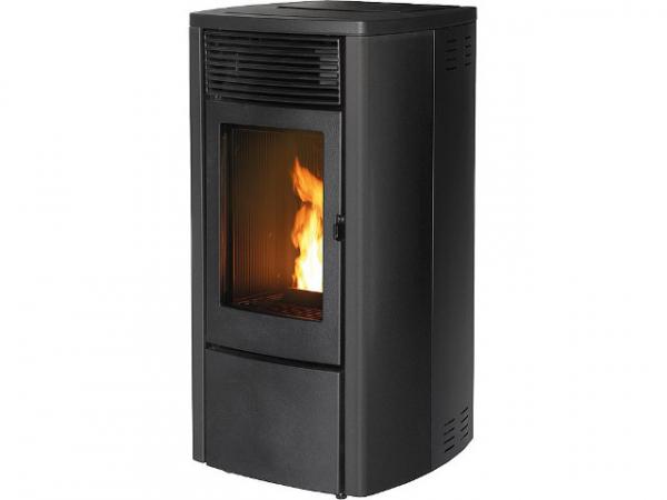 Pelletofen Ego Comfort-Air Maestro Grundgerät+Verkleidung Schwarz Metall, 10KW