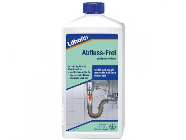 LITHOFIN Abfluss-Frei Flasche a 1 Liter