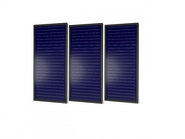 STI 3-er Solarpaket Aufdach-Montageset Flachkollektoren FKF-240-V Al/Cu