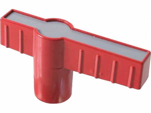 SIMPLEX Flügelgriff 1-1 1/4'' Flügelgriff aus Metall rot beschichtet