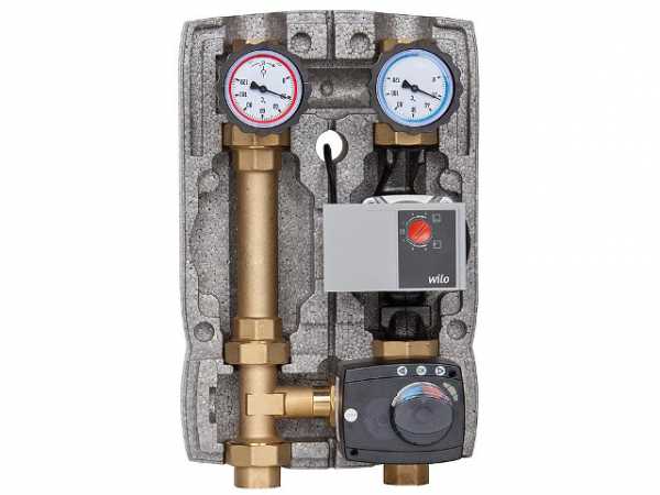 Entladeset Easyflow motorisch Grundfos UPM3 Auto L7,5 Pumpe, Einstellb.20°C-80°C