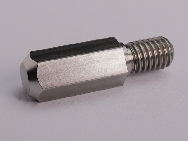 Abstandhalter SW10 x35, M8x12, V2A, Stütze, Stützfuß, Standoff, Abstandsbolzen