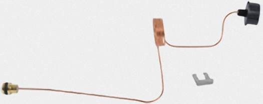 VIESSMANN 7831633 Manometer NG27 0-4bar mit Kapillar