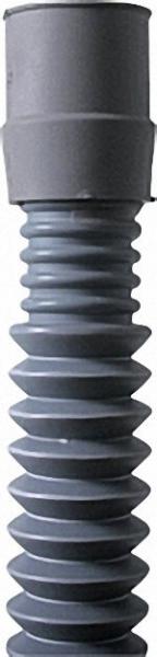 Kunststoff Waschmaschinen- Ablaufschlauch ausziehbar 0, 6m-2,0m Muffe 21, 5x26/29
