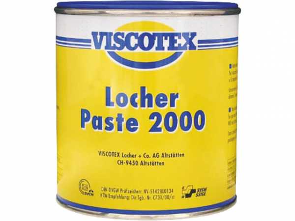 Locher-Paste 2000/950g Dose Dichtungspaste für Gas/Wasser in Verwendung mit Hanf