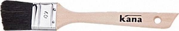Ma. -Fensterpinsel 40mm Blechzwinge, schw. Chinaborste, 2-fach gekocht