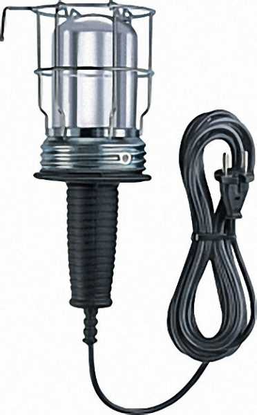 Gummi-Handleuchte 60W Kabellänge=5m E27 Fassung