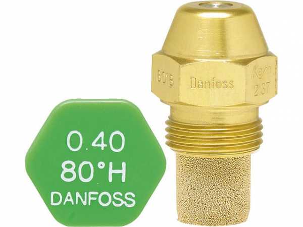 Danfoss Ölbrennerdüse 0,40 80°H LE Typ V für Viessmann Vitoplus VP3 und VP3a 7816297