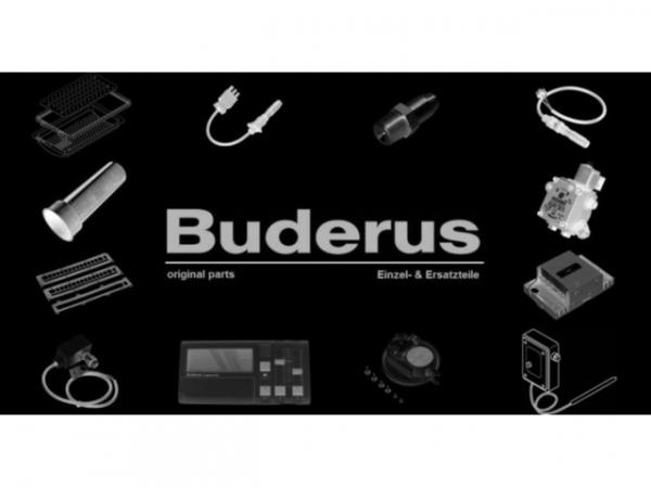 Buderus 5176790 Zündgasleitung DA4 AE124X BM762 4Gld