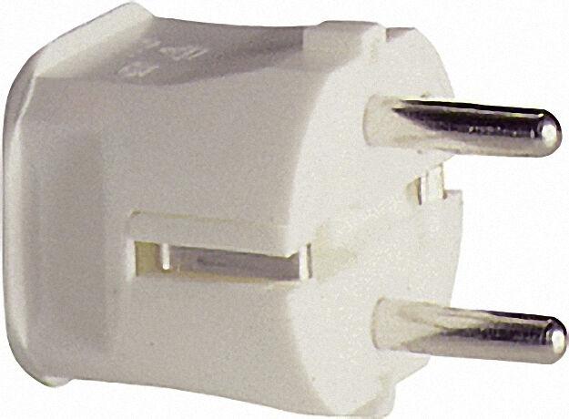 Schutzkontakt-stecker 2-polig - schwarz 16A - 250V Schutzkontakt-stecker 2-polig - schwarz 16A - 250V