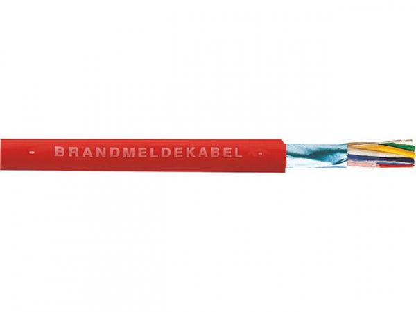 Brandmeldekabel 6x2x0,8mm Trommel 100m