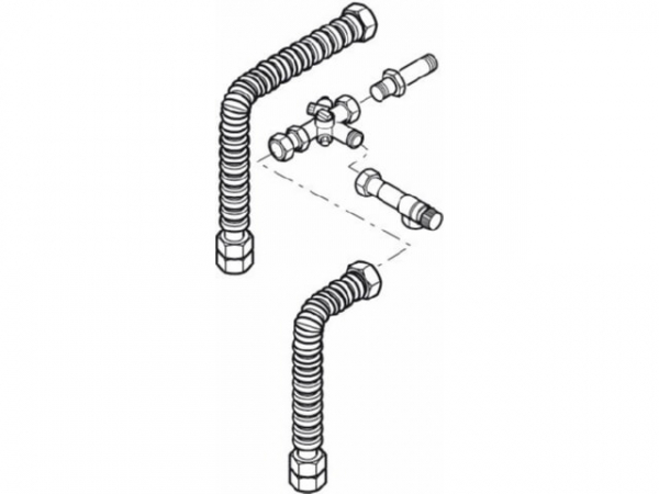 Buderus 87094838 Anschluss-Set S-flex sanitärs