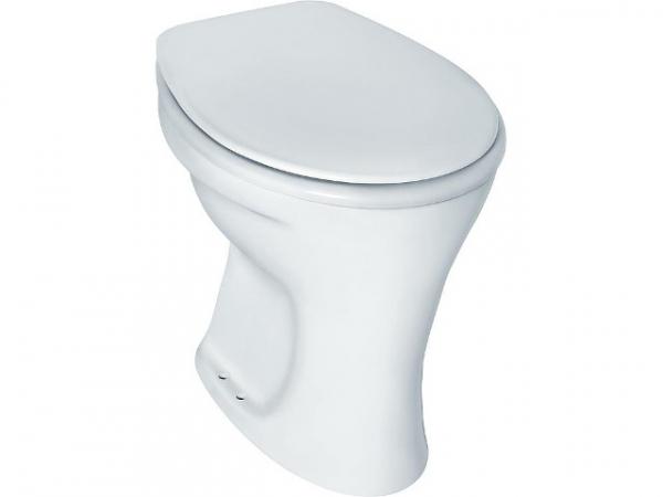 Flachspül-WC Eurovit, weiß, stehend, Abgang innen senkrecht, V313101
