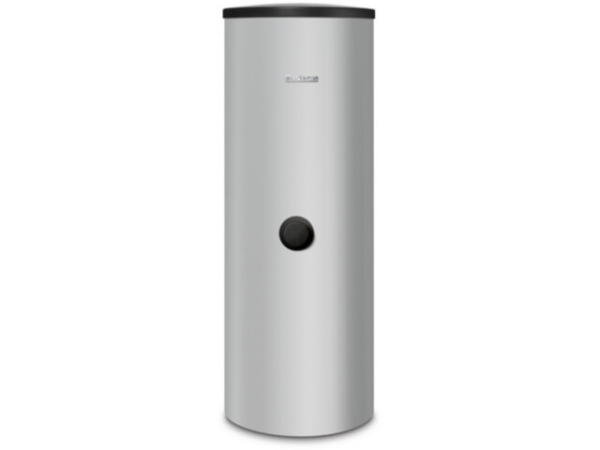 Buderus Warmwasserspeicher Logalux SU200.5 ES 193 Liter Stahlblech Silber Glattrohr-Wärmetauscher stehend 7735500672