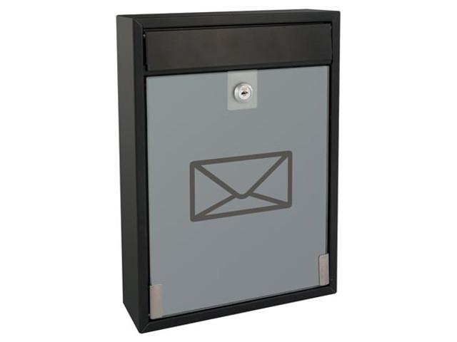Briefkasten - MILAN - SCHWARZ BG41002 Briefkasten - MILAN - SCHWARZ BG41002