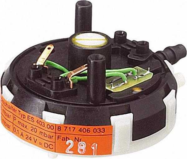Differenzdruckschalter für ZSR 8-11/3AE Junkers Nr.: 8 717 406 049