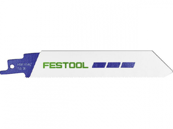 Säbelsägeblatt Festool HSR, Länge 150 mm, VPE = 5 Stück, für Metall