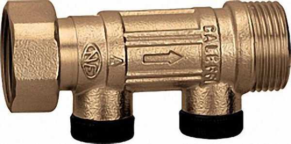 Rückflussverhinderer 3/4'' Kontrollierbar, Messing-Gehäuse Überwurfmutter-AG Anschlüsse