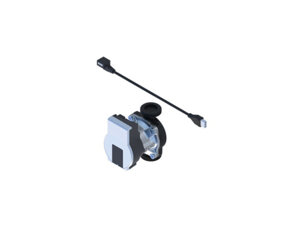 Buderus Umwälzpumpe PC1 8 25-130 mit Anschlussleitung, geeignet für Heizungsanlagen, 8738214977