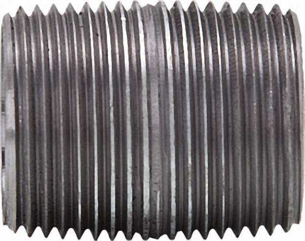 Rohrdoppelnippel, verzinkt 3/8'', 40mm AG/AG
