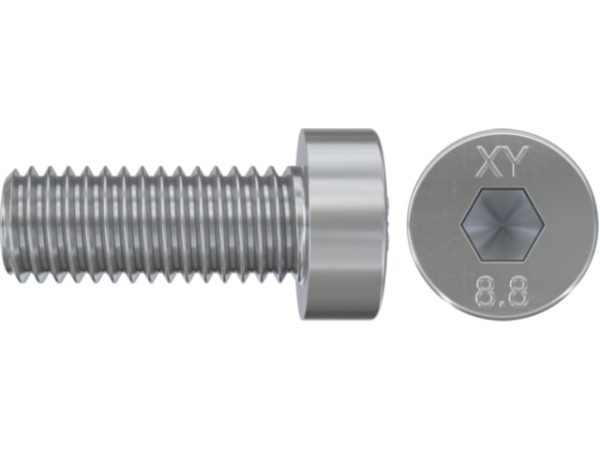 Fischer Zylinderkopfschraube ZKS M8x20 galvanisch verzinkt gvz 570690 VPE 200 Stück