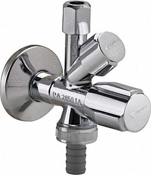 SCHELL Kombi-Eckventil COMFORT Comfort-Griff+Fettk. oberteil+RV Anschl. G1/2'' AG/DN 15, chrom
