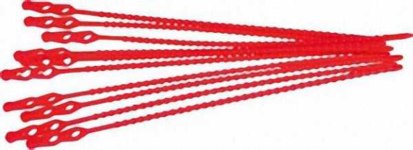 Schnellbinder 140mm lang, VPE 1000 Farbe rot