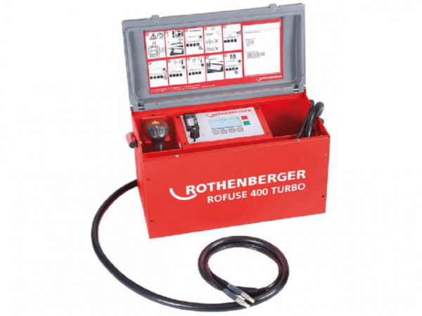 Heizwendel Heizgerät ROFUSE 400 Turbo für PE/PP- Fittings