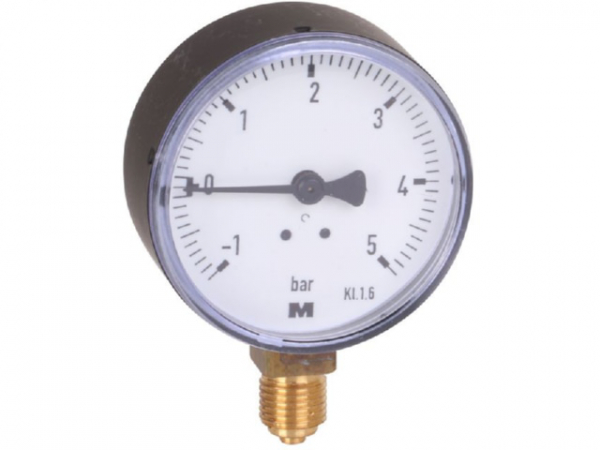 Manometer NG 63 radial -1 bis +5 bar