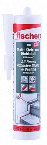 FISCHER Multi Kleb- und Dichtstoff KD-290 weiß VPE 1 Stück