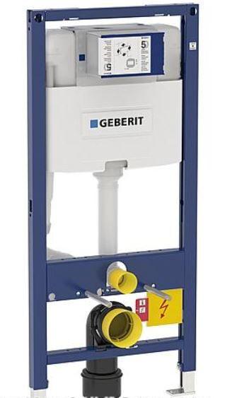 GEBERIT Duofix Element für Wand-WC 112cm mit Omega UP-SPK 12cm Bet. vorne/oben