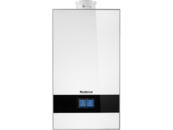 Buderus Logamax plus GB182i.2 20kW Gas-Brennwertgerät BC400 3-Wege-Ventil weiß