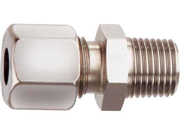 Schneidring - Verschraubung GEV 8mmxR 1/4'' konisch