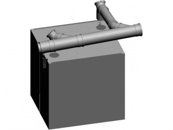 WOLF 2651293 Grundbausatz DN200/250 - Twin raumluftabhängig, für MGK-2 300