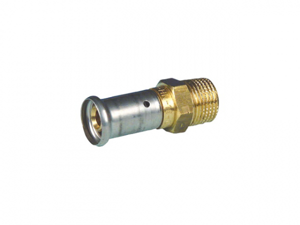 Buderus Logafix Übergangsfitting AG 32X1 BRASS Press Fitting 7738338381