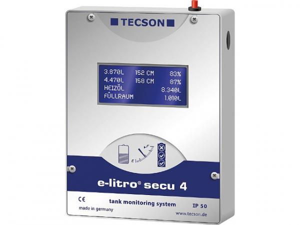 Tankinhaltsanzeiger für Batterietanks Tecson e-litro secu 4