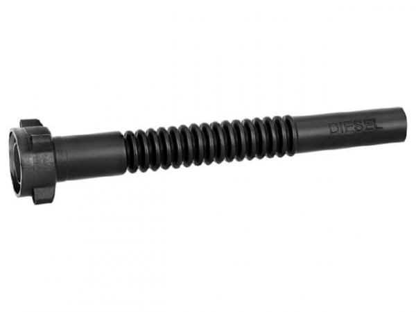 Auslaufrohr PREMIUM-Diesel,schwarz, HDPE, VPE= 5 Stück