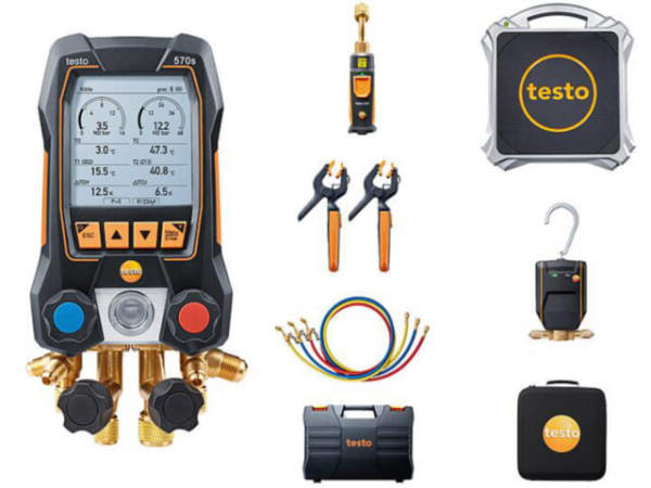 Klimamessgerät testo 570s Wärmepumpen-Profi-Set 0564 5002