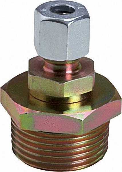 Stopfbuchs-Verschraubung 1-Loch Stahl, 1'' x RVS 8mm