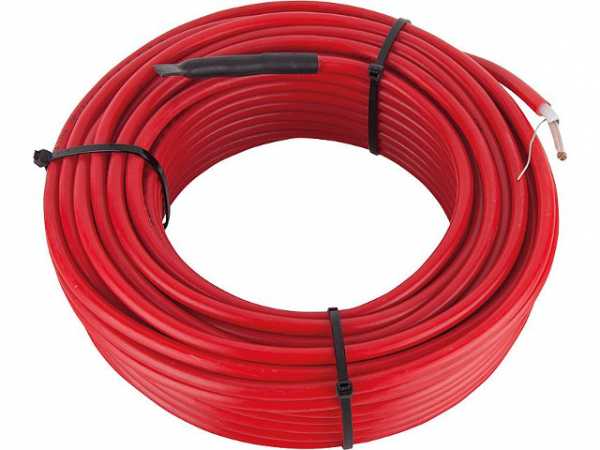 Schneeheizkabel Outdoor Cable 600W 20 m 230V für Freiflächen in Beton/Sandeinbau Eisheizkabel