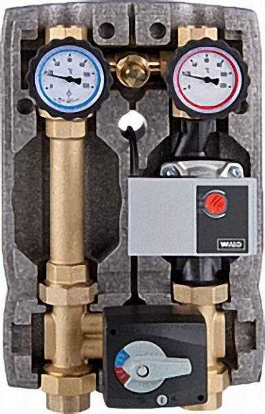 EVENES Heizkreisset Easyflow DN25 mit Überströmventil, 4-Wege-Mischer, Stellmotor, Yonos Para RS25/6