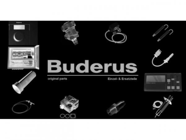 Buderus 6508469 Seitenteil Plan re V 33 300 RAL9016 ever