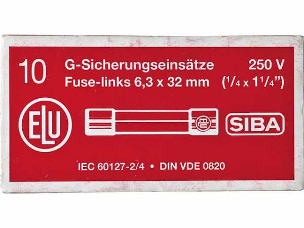 Feinsicherung flink 20 A 1 Beutel 10 Stück 6, 3x32mm