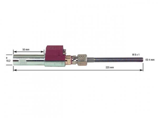 Ölvorwärmer für Körting jet 4,5/ 8, 5/VT1-DU/0-DU mit Danfoss-Ölvorwärmer FPHB 5 30-110 Watt