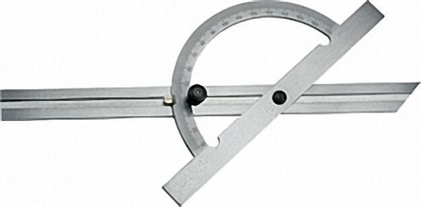 Gradmesser 10-170° Stahl, verchromt, Standard- ausführung, 150 x 300mm
