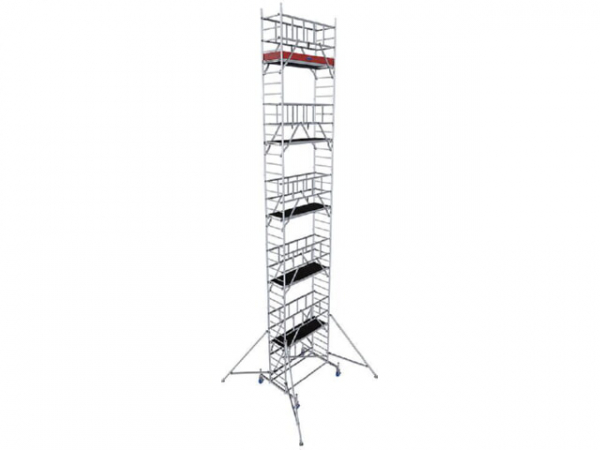 Alu-FaltGerüst MONTO ProTec XS, Arbeitshöhe ca. 11,80 m