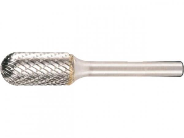 Hartmetall-Fräser KLINGSPOR zylindrisch Kugelkopf Kreuzver- zahnung, d 16,0mm, L: 70mm