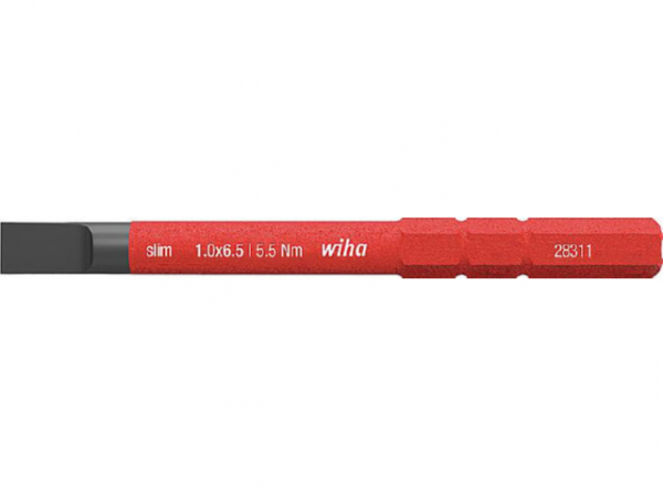 VDE-slimBit Wiha® Schlitz 6,5x1,2mm