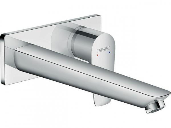 Waschtischmischer Hansgrohe Talis E, Wandmontage Unterputz mit Auslauf 225mm